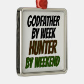 Godfather Hunter Metalen Ornament (Rechts)