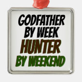 Godfather Hunter Metalen Ornament (Voorkant)
