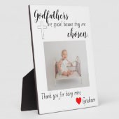 Godfather is gedoemd fotoplaat (Zijkant)