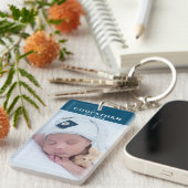 Godfather | Jaar van opgezette foto Sleutelhanger (Voorkant Rechts)