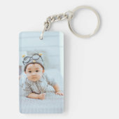 Godfather | Jaar van opgezette foto Sleutelhanger (achterkant)