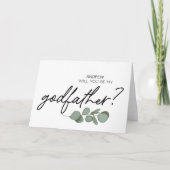 Godfather: Jij wordt mijn peetouders Kaart (Voorkant)