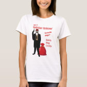 Godfather Kerstmis T-shirt (Voorkant)