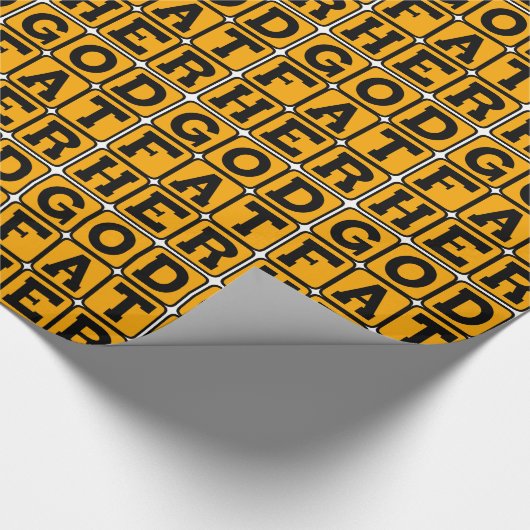 Godfather, kinderbeschermer cadeaupapier (Hoek)