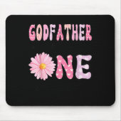 Godfather Of Little Miss Onederful 1st Birthday Nk Muismat (Voorkant)