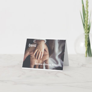 Godfather proposal Baby hand