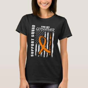 Godfather Support Squad Leukemie Awareness USA FLA T-shirt