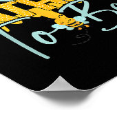 Godfather To Bee Father's Day New God Father  Poster (Hoek)