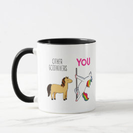 Godfather Unicorn Funny Coffee Mok