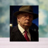 Godfather van Amerika Don J. Trump Acryl Bord (Neutraal)