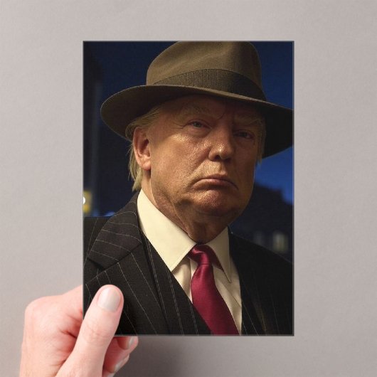 Godfather van Amerika Don J. Trump Acryl Uitnodigingen (Insitu (Draagbaar))