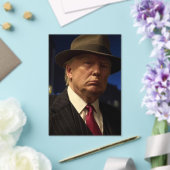 Godfather van Amerika Don J. Trump Acryl Uitnodigingen (Insitu (Huwelijk))