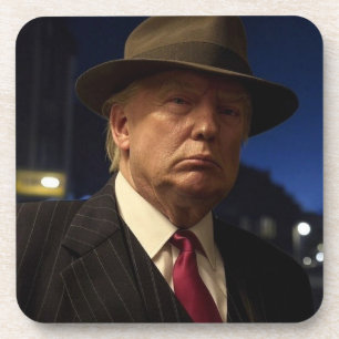 Godfather van Amerika Don J. Trump Bier Onderzetter