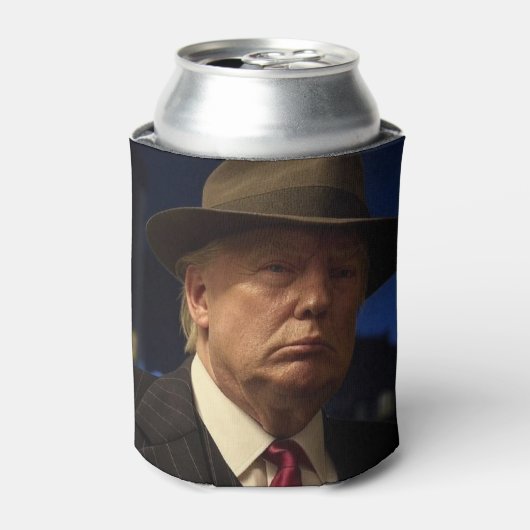 Godfather van Amerika Don J. Trump Blikjeskoeler (Blikje Voorkant)