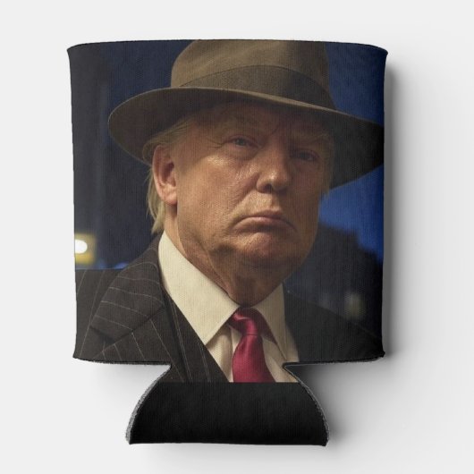 Godfather van Amerika Don J. Trump Blikjeskoeler (Achterkant)