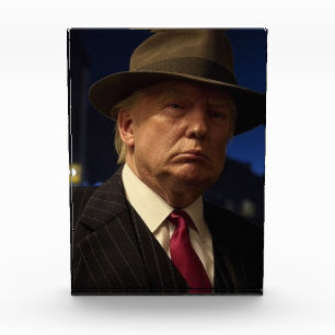 Godfather van Amerika Don J. Trump Fotoblokken