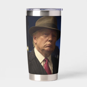 Godfather van Amerika Don J. Trump Geïsoleerde Drinkbeker