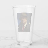 Godfather van Amerika Don J. Trump Glas (Achterkant)