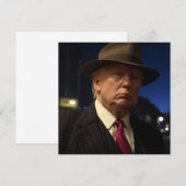 Godfather van Amerika Don J. Trump Kaart (Voorkant / Achterkant)