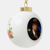 Godfather van Amerika Don J. Trump Keramische Bal Ornament (Links)