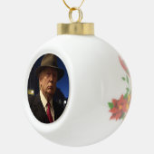 Godfather van Amerika Don J. Trump Keramische Bal Ornament (Rechts)