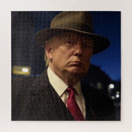 Godfather van Amerika Don J. Trump Legpuzzel (Verticaal)