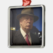 Godfather van Amerika Don J. Trump Metalen Ornament (Links)