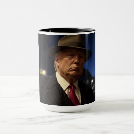 Godfather van Amerika Don J. Trump Mok (Midden)