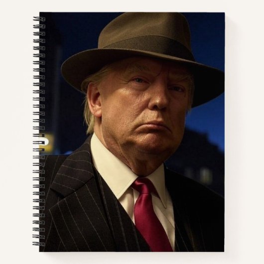 Godfather van Amerika Don J. Trump Notitieboek (Voorkant)