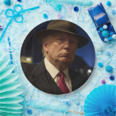 Godfather van Amerika Don J. Trump Papieren Bordje (Feest)