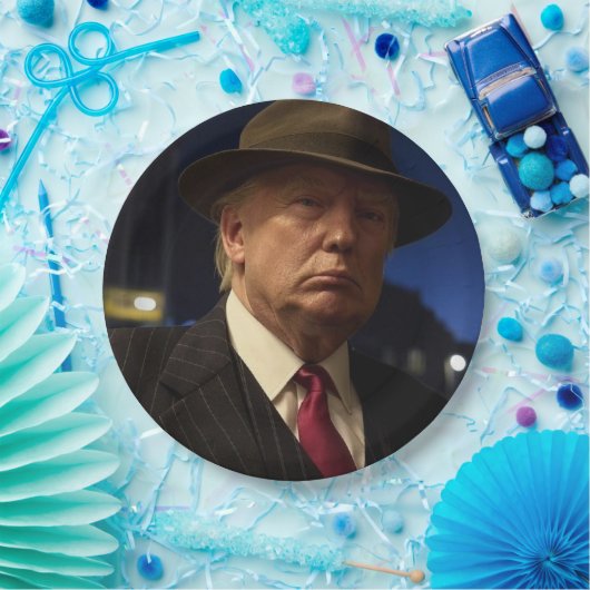 Godfather van Amerika Don J. Trump Papieren Bordje (Feest)