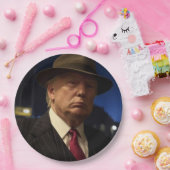 Godfather van Amerika Don J. Trump Papieren Bordje (Feest)
