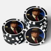 Godfather van Amerika Don J. Trump Poker Chips (Opstapeling)