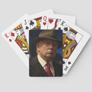 Godfather van Amerika Don J. Trump Pokerkaarten