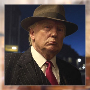 Godfather van Amerika Don J. Trump Raamsticker