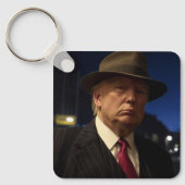 Godfather van Amerika Don J. Trump Sleutelhanger (Voorkant)