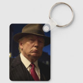 Godfather van Amerika Don J. Trump Sleutelhanger (Achterkant)