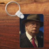 Godfather van Amerika Don J. Trump Sleutelhanger (Voorkant)