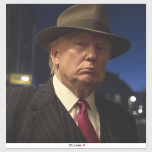 Godfather van Amerika Don J. Trump Sticker (Vel)