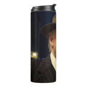 Godfather van Amerika Don J. Trump Thermosbeker (Gedraaid links)