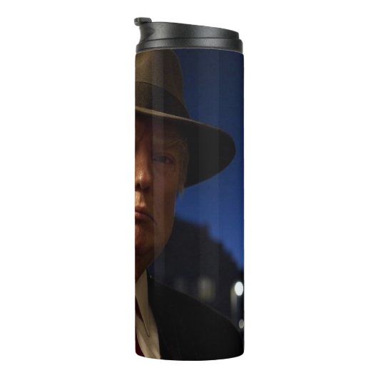 Godfather van Amerika Don J. Trump Thermosbeker (Geroteerd rechts)