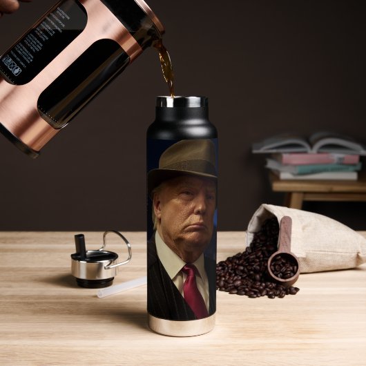 Godfather van Amerika Don J. Trump Waterfles (Koffie)