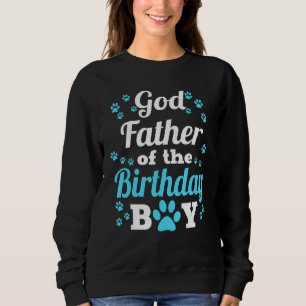 Godfather van de Birthday Boy Dog Paw Bday Party Trui