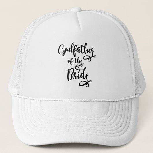 Godfather van de Bride Trucker Pet (Voorkant)