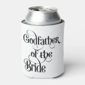 Godfather van de bruid Koelbox Blikjeskoeler (Blikje Voorkant)