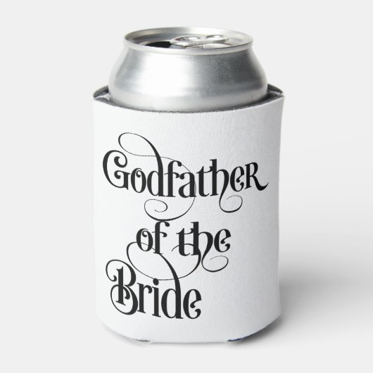 Godfather van de bruid Koelbox Blikjeskoeler (Blikje Voorkant)