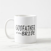 Godfather van de bruid koffiemok (Links)