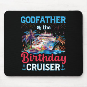 Godfather Van De Verjaardag Cruiser Funny Cruise V Muismat