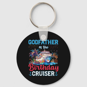 Godfather Van De Verjaardag Cruiser Grappige Cruis Sleutelhanger