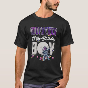 Godfather van de verjaardag jongen grappige buiten t-shirt